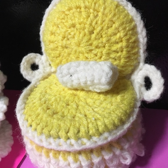 HANDMADE DOLL DRESS & (2) Chair Pincushions - Picture 4 of 9